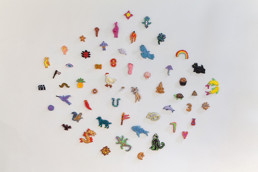 mixed media sculptures