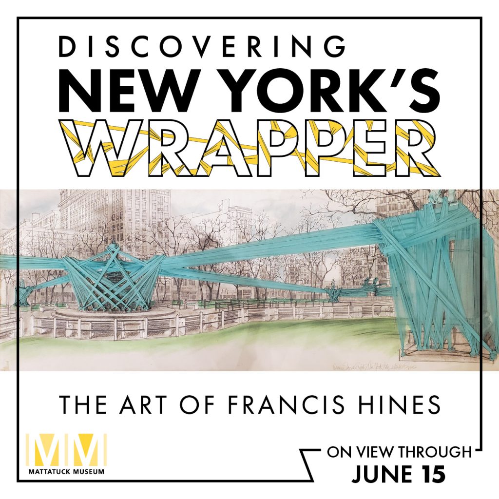 discovering new york's wrapper graphic