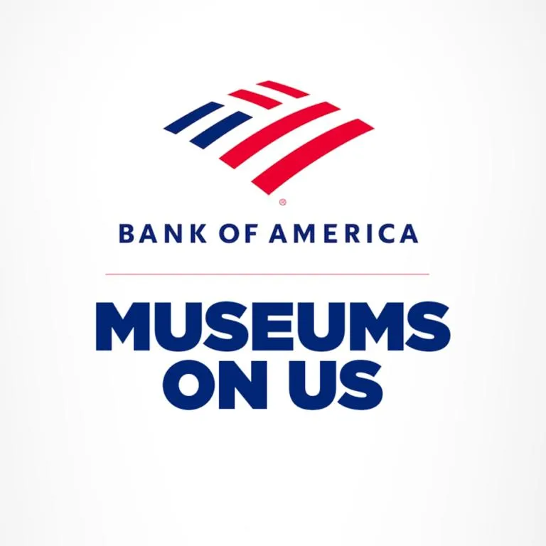 graphic of the Museums on Us sponsored by Bank of America